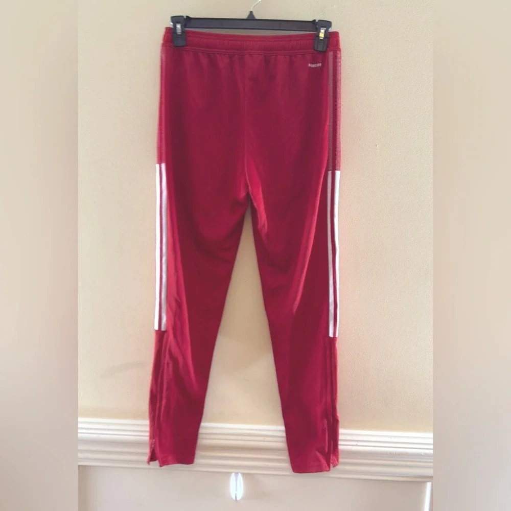 Adidas Men's Tiro 21 Track Jacket & Pants Ser - Team Power Red pants Sz M‎ top S